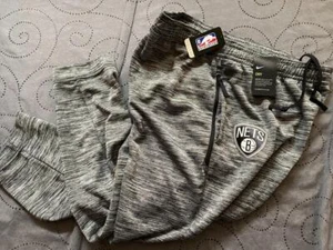 NIKE NEW YORK NETS BROOKLYN NBA BASKETBALL SWEATPANTS SIZE 3XLT MEN NWT $$$$ - Picture 1 of 3