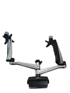 Varidesk Vari 48003 Dual-Monitor Arm 360 Rotate Tilt Full-Motion VESA Mount - Afbeelding 1 van 8