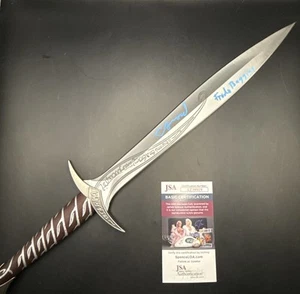 STING SWORD OFFICIAL REPLICA AUTOGRAPHED ELIJAH WOOD LORD OF THE RINGS JSA COA - Picture 1 of 9