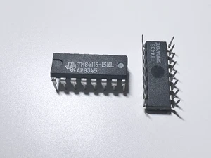 2PCS TMS4116-15N TI Dynamic RAM 16K-bit DRAM 150ns Memory IC DIP-16 - Picture 1 of 3