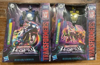 Transformers Generations Legacy Deluxe Prime Universe Arcee & Kickback 2 Pack  - Image 1 of 2