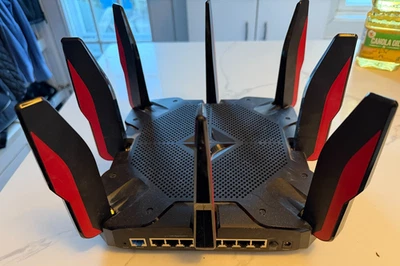 TP-LINK - Archer C5400X - AC5400 Tri Band WiFi Gaming Router with range extender - Image 1 of 4