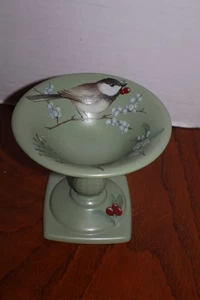 Pfaltzgraff Winterwood Birdbath Candy Dish Nut Dish 5" Excellent Condition - Picture 1 of 4
