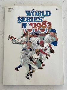 1983 MLB World Series Program Philadelphia Phillies vs Baltimore Orioles (B53) - Picture 1 of 5