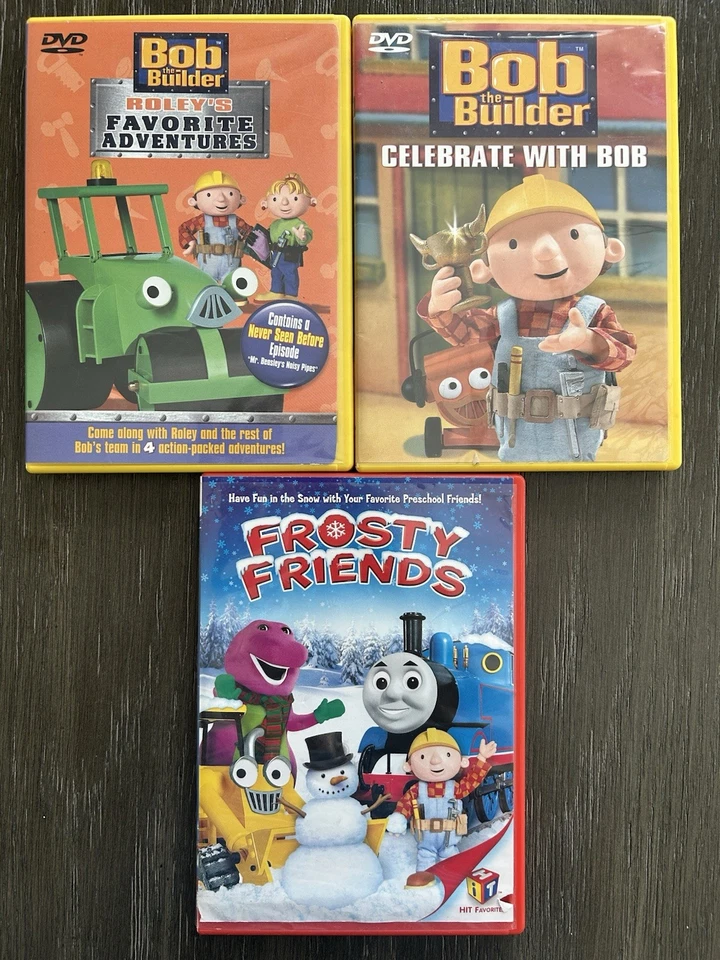 Bob The Builder DVD Lot Of 3 Foto 1 de 1