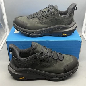 Hoka Kaha 2 Low GTX Herren 8 Damen 9 Triple Black Gore-Tex Trailschuhe 1123190 - Bild 1 von 15