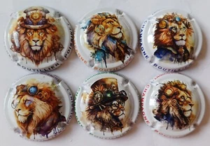 6 BELLES CAPSULES CHAMPAGNE BOUTILLIER POISSINET LE ROI LION 2025 NEWS - Picture 1 of 1