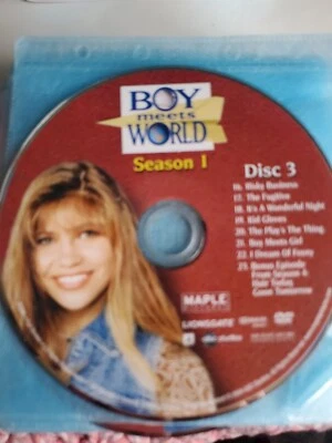 Boy Meets World Season 1 Disc Only Loose DVD TV Series Lionsgate - Image 1 of 4