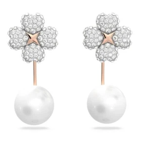 NWB Swarovski Latisha Earring Jackets, Flower, Rose-Gold Tone Plated- 5636487 - Picture 1 of 4