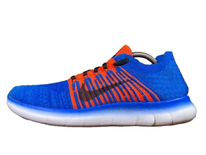 Herren Größe 8 ~ Nike™ Free RN Flyknit "Racer Blue, Total Orange" 831069-405 - Bild 1 von 24