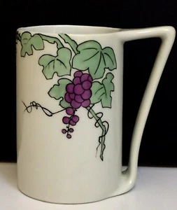 The Geo H. Bowman Co Cleveland, Oh. Mug Grape Pattern - Picture 1 of 8