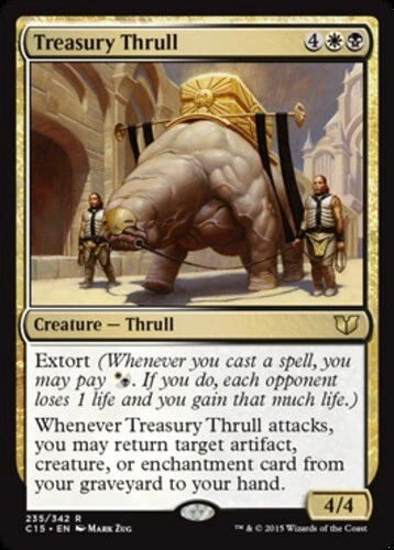 Treasury Thrull ~ Lightly Played Commander 2015 MTG Magic UltimateMTG Multi-Colo - Image 1 of 1
