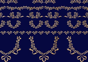 Floral Stencil French Paint Furniture Wood Cardmaking Reusable Crafts Arts FL89 - Picture 1 of 17