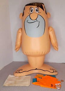 Vintage RARO Promozionale Fred Flintstone Vitamine Masticabili Pubblicità Gonfiabile - Foto 1 di 8