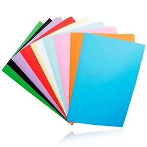 NEU Tonpapier bunt farbig Blatt Bastelpapier DIN A4 Mix Block basteln Set s20 - Bild 1 von 4