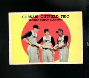 1959 Topps # 543 Corsair Outfield Trio Ex-Mt - Picture 1 of 2