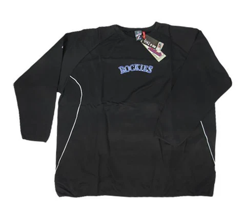NEW Colorado Rockies Mens Size 4XL Majestic Therma Base Sweatshirt Cover