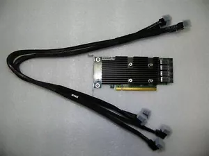 DELL POWEREDGE R730xd SERVER SSD NVMe PCIe EXTENDER EXPANSION CARD GY1TD 1PDFM - Picture 1 of 3