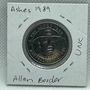 1989 the ashes Allan Border Medal (AB61106/X553) - Picture 1 of 2