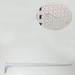 HE302= 50 Einfach Haken L 30cm ZA25 für Tegometall Lochwand RL Tego Einzelhaken - Bild 1 von 1
