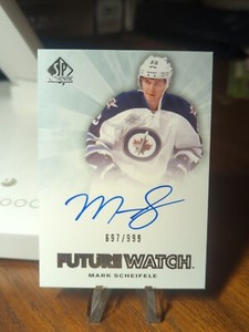 11-12 Upper Deck SP Authentic #228 MARK SCHEIFELE FW Future Watch Auto /999 RC