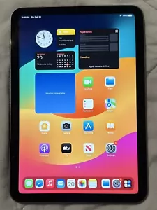 Excellent Apple iPad mini 6th Generation A2567 64 GB, Wi-Fi Gray iOS 17.4.1 - Picture 1 of 9