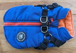 Norbi Pet Hundemantel Jacke mit verstellbarem Geschirr Fleece gefüttert XS - Bild 1 von 6