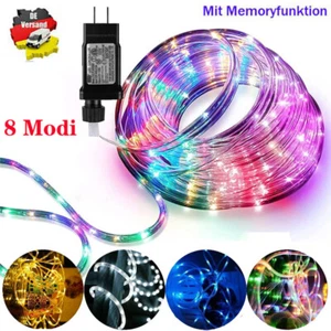 10M-30M LED Lichterschlauch Lichtschlauch Außen/Innen Party Garten Lichterkette - Bild 1 von 104