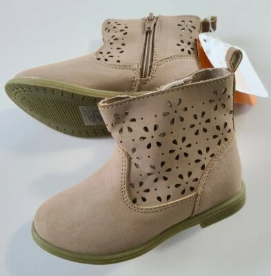 Gymboree Bloom Tan Booties Sz. 6 Nwt - Image 1 of 4