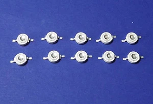 10 x 3 W 365 nm emettitori UV POWER LED ultravioletti da 5 mm banconote Money colla - Foto 1 di 3