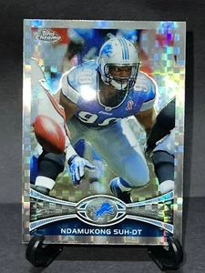 2012 Topps Chrom Xfractor #31 Ndamukong Suh Detroit Lions - Bild 1 von 2