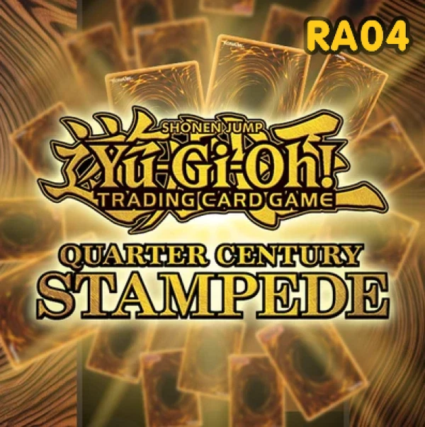 YuGiOh Quarter Century Stampede RA04 Main Set Platinum Collector's Ultimate Rare - Image 1 of 1
