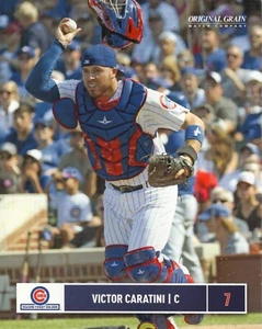Victor Caratini Chicago Cubs Original Grain Watch 8x10 Color Photocard - Bild 1 von 1
