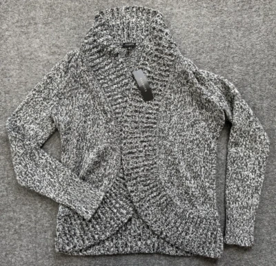 NWT $99 TALBOTS Open Front Angora Rabbit Hair Cardigan Sweater - Men Small - Image 1 of 4