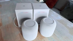 Apple HomePod 2 Weiß – Stereo-Set (2x) – Sehr guter Zustand – Top Klang - Bild 1 von 2