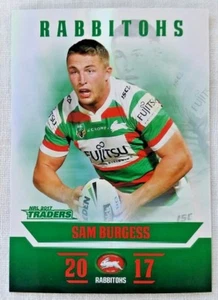 2017 NRL Traders Parallel PS113 - Sam Burgess South Sydney Rabbitohs - Picture 1 of 2