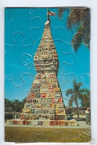 Postal Rompecabezas Kissimmee Florida Monumento a los Estados, en Paquete - Imagen 1 de 2