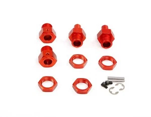 Full Set of Front and Rear Wheel Adapters for 1/5 HPI Baja 5B 5T 5SC - Picture 1 of 9