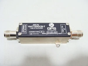 GPS Networks 10dB DC blockiertes festes Dämpfungsglied 10ATTENDCB-T mit TNC Kabeln - Bild 1 von 4