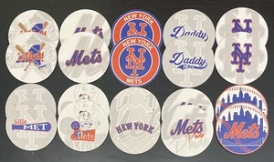Lot Of 20 New York Mets Baseball 4’’ Round Cardboard Coasters Nice Gift Idea - Picture 1 of 1