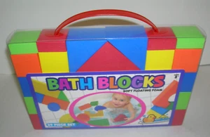 Kids Soft Floating Foam Bath or Build Blocks 29 pieces Big Time Toys - Picture 1 of 4