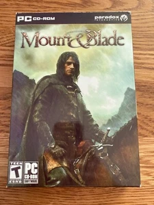 Mount & Blade (PC, 2008) - Small Box, Game, Key & Insert - Free Shipping - Picture 1 of 3