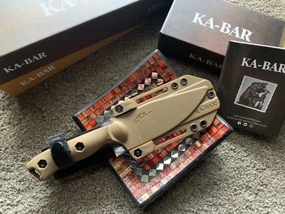 KA-BAR Becker BK18 Harpoon Knife, Camping, Hunting Hi Quality Sand Brown - image 1 of 4