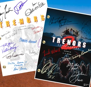 Tremors & Tremors 2 Scripts signed Autogramm Reprints Drehbuch |Horrorfilm| - Bild 1 von 13