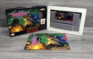 💯 OEM Gradius III 3 POLISHED PINS! Complete CIB w/ Manual Super Nintendo SNES - Picture 1 of 16