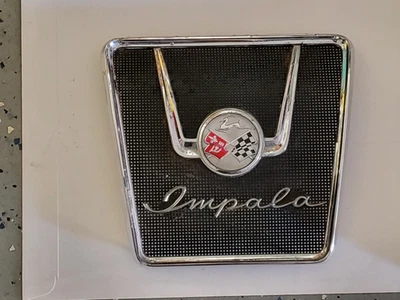 1958 CHEVROLET CHEVY IMPALA REAR SEAT SPEAKER GRILLE ***ORIGINAL **GM - Image 1 of 2