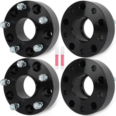 4x 2" Hub Centric Wheel Spacers 9/16" Studs For 2002-2013 Dodge Ram 1500 5x5.5 Foto 1 de 4