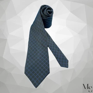 BREUER Green Plaid Men’s Silk Necktie Hand Made In France 58”-3.75" EX COND - Picture 1 of 6