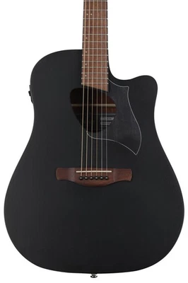 Ibanez Altstar ALT20 Acoustic-Electric Guitar - Weathered Black - Image 1 of 4