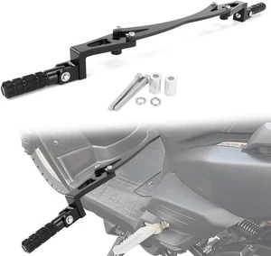 Xitomer Highway Peg Mounts Rider Footpeg Kit Compatible with YW125 Zuma Black  - Picture 1 of 7